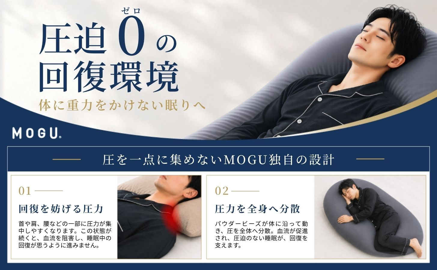 圧迫ゼロ睡眠